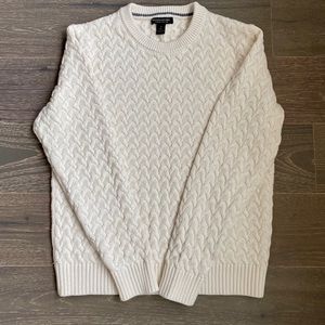 NWOT - Banana Republic Cable Knit Pima Sweater.